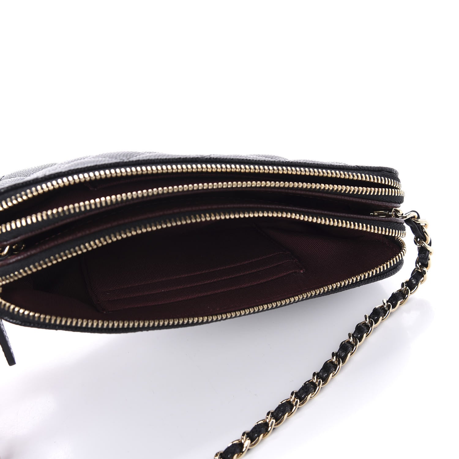 Chanel Caviar Quilted Small Clutch With Chain Black 5 of 13