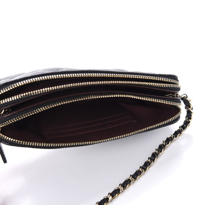 Chanel Caviar Quilted Small Clutch With Chain Black 5 of 13