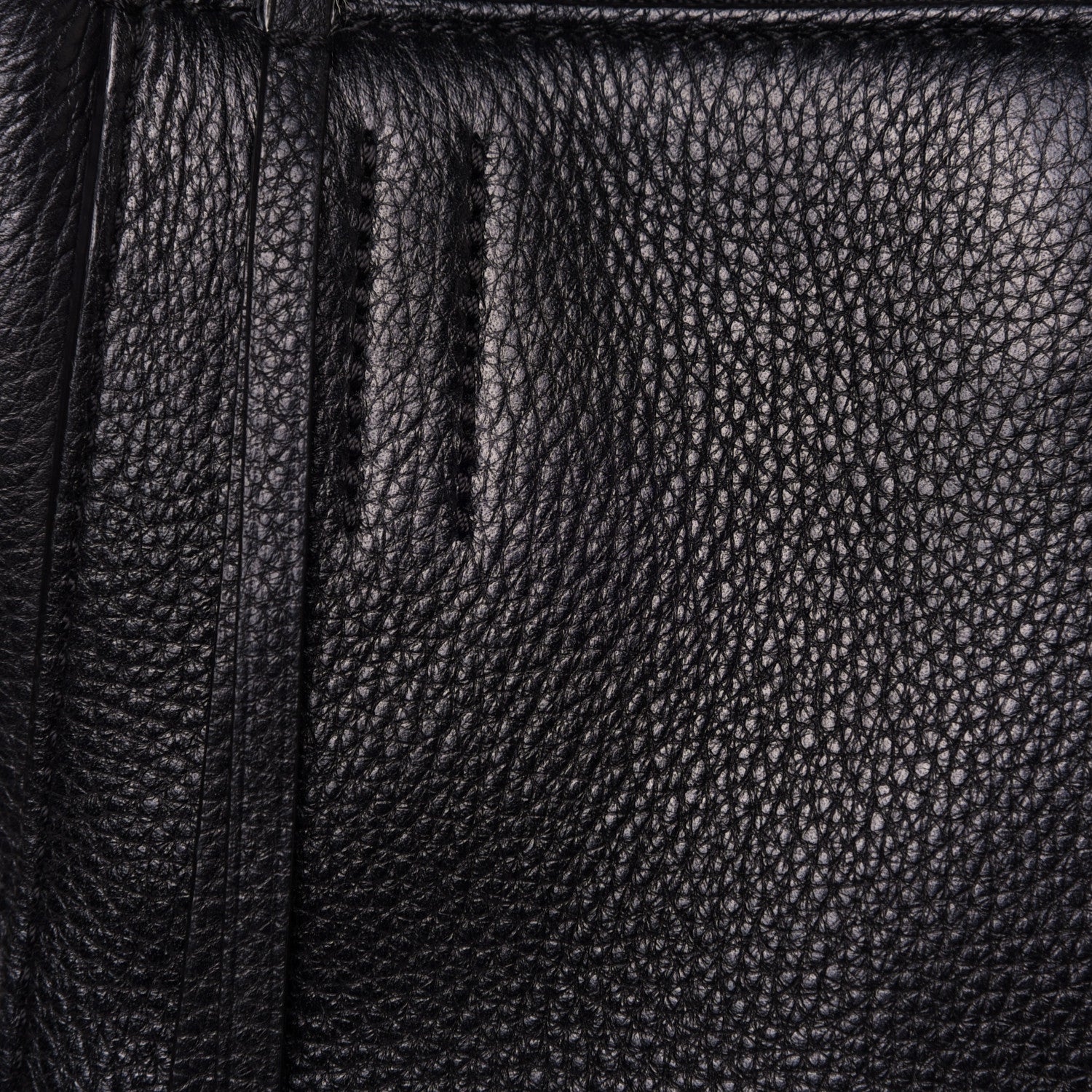Celine Grained Calfskin Medium Edge Shoulder Bag Black 12 of 12