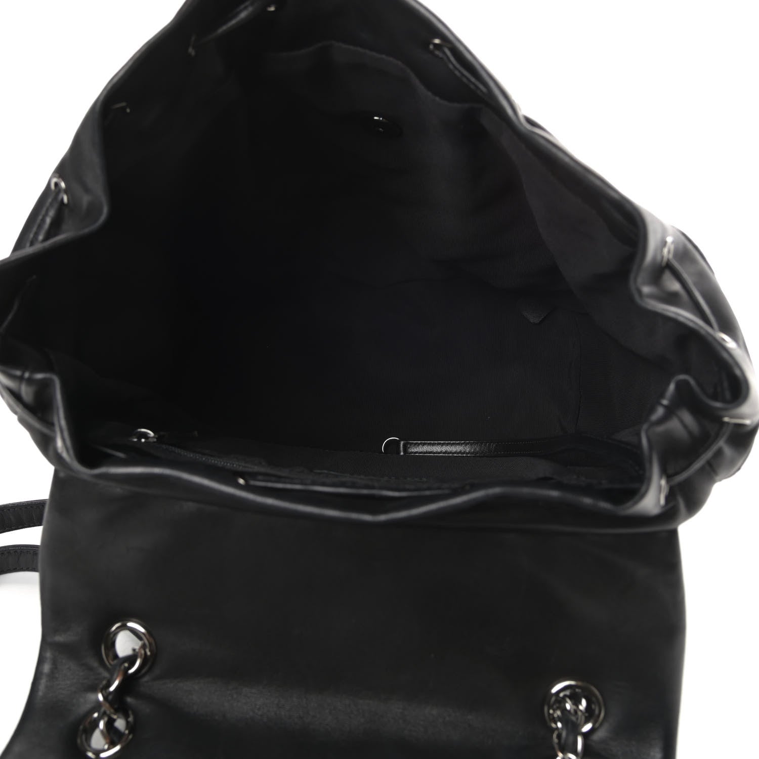 Chanel Lambskin Quilted Large Urban Spirit Backpack Black 5 of 14
