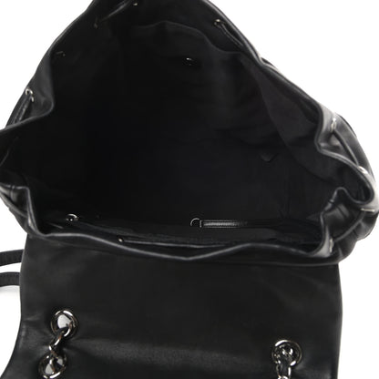 Chanel Lambskin Quilted Large Urban Spirit Backpack Black 5 of 14