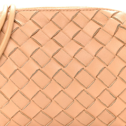 Bottega Veneta Nappa Calfskin Intrecciato Mini Loop Crossbody Almond 7 of 10