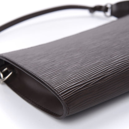 Louis Vuitton Epi Pochette Accessories 24 Moka 6 of 10