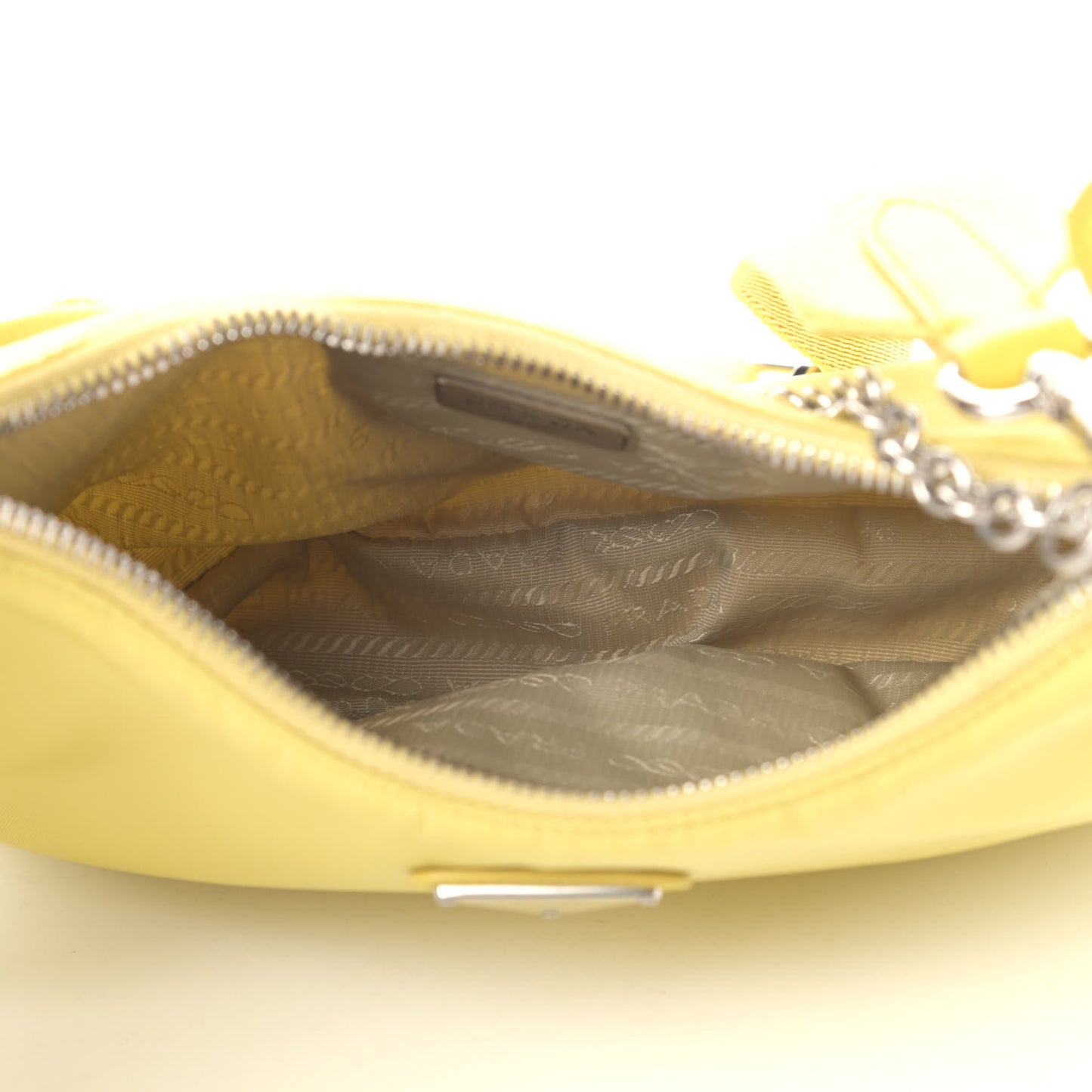 Nylon Saffiano Re-Edition 2005 Shoulder Bag Ananas