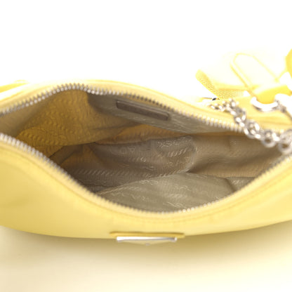 Prada Nylon Saffiano Re-Edition 2005 Shoulder Bag Ananas 4 of 4