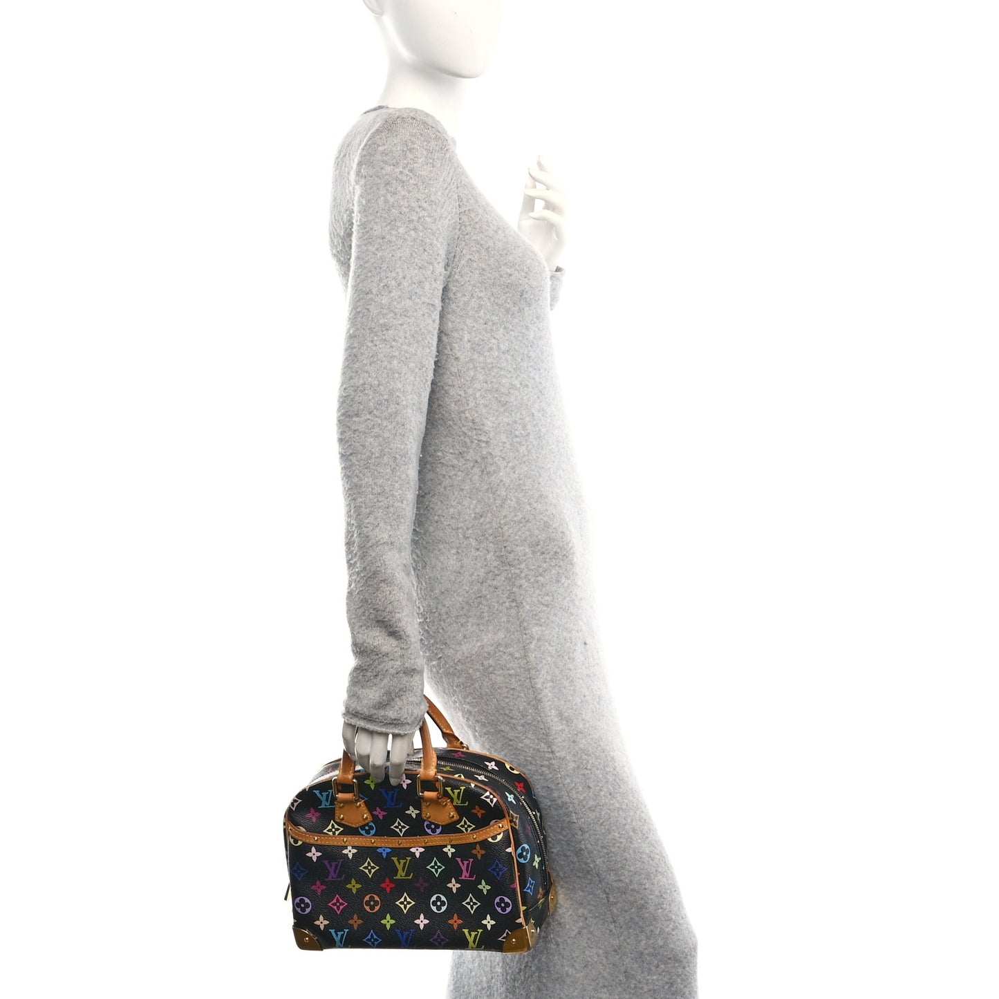 Monogram Multicolor Trouville Black