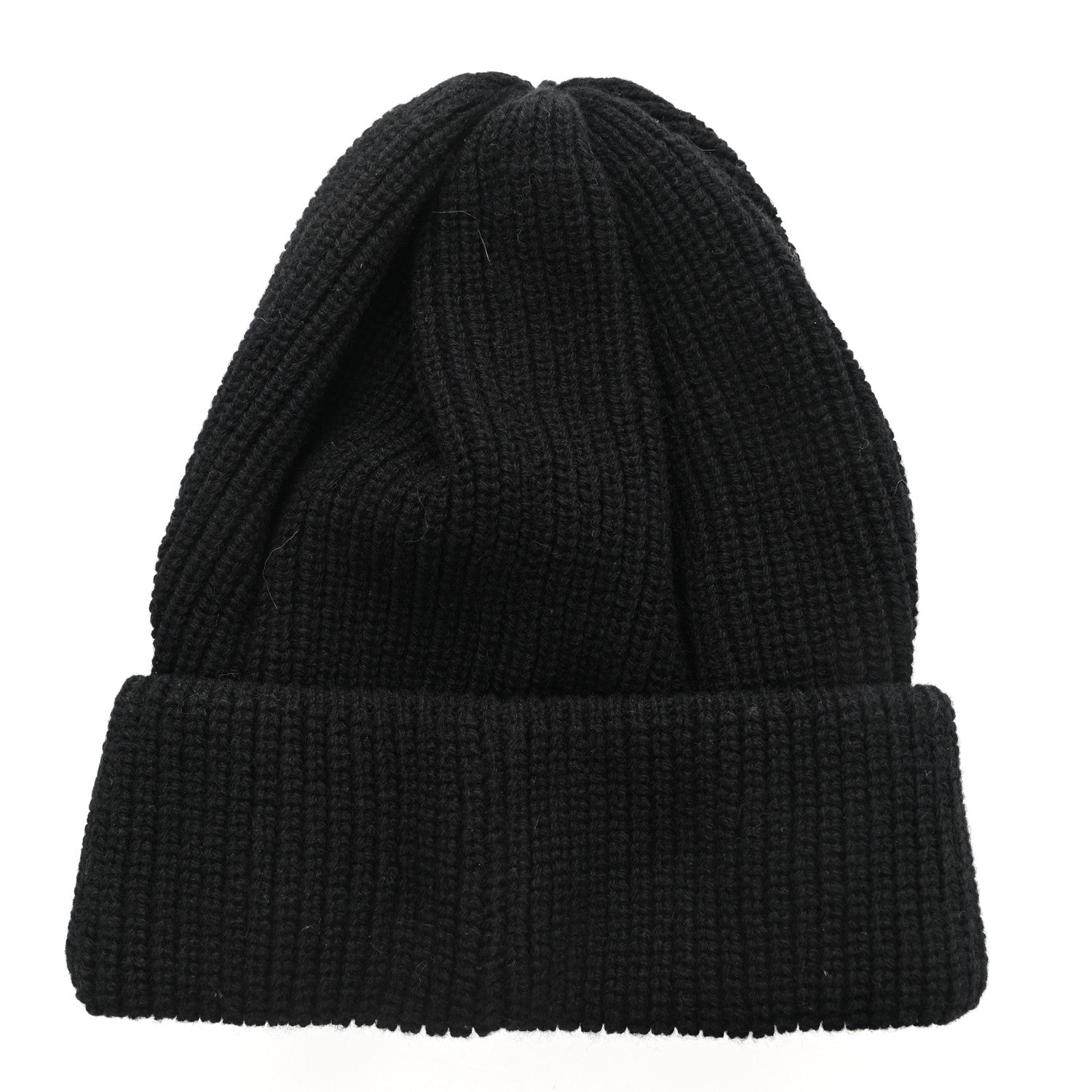 Chanel Cashmere Logo Beanie Hat Black White 3 of 6