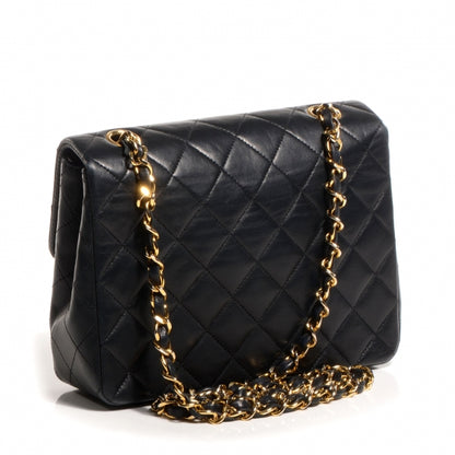 Chanel Lambskin Quilted Mini Square Flap Black 3 of 9