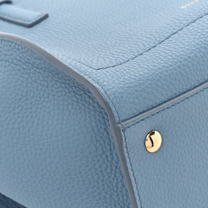 Salvatore Ferragamo Hammered Calfskin Double Handle Small Amy Tote  Chambry 12 of 12