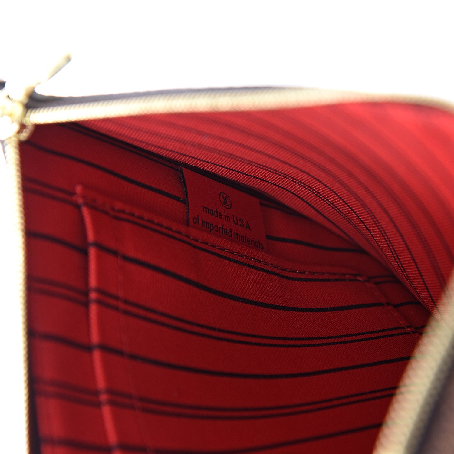 Louis Vuitton Damier Ebene Neverfull MM GM Pochette 6 of 7