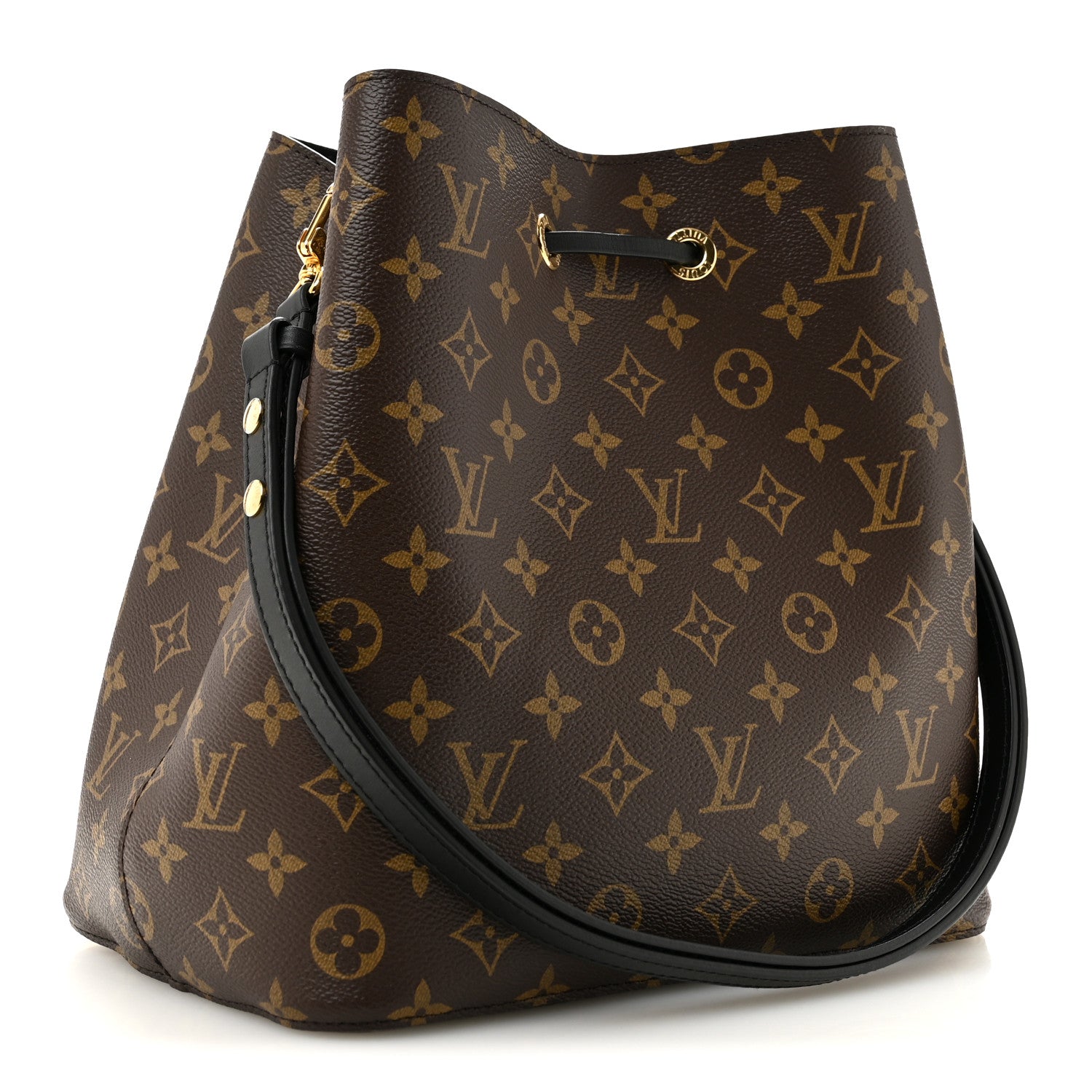 Louis Vuitton Monogram Neonoe MM Black 3 of 11