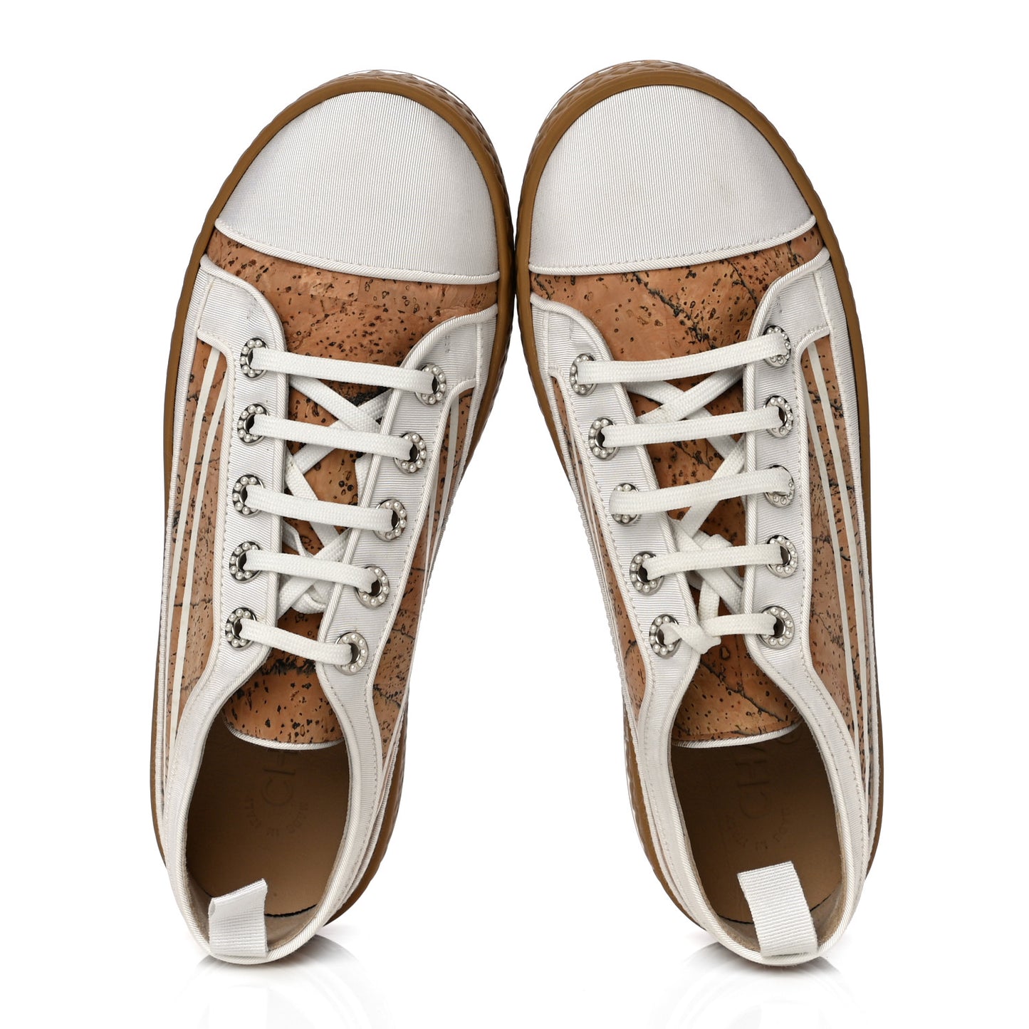Cork Jetty Sneaker 38.5 Brown White