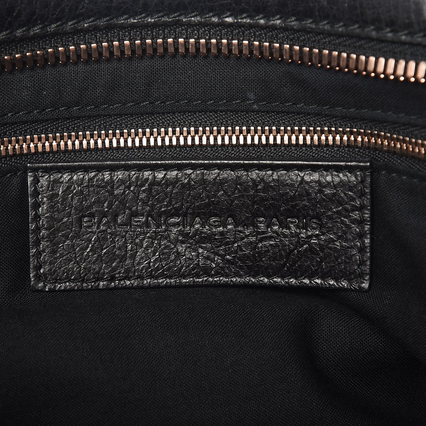 Agneau Giant 21 Rose Gold Hardware City Black