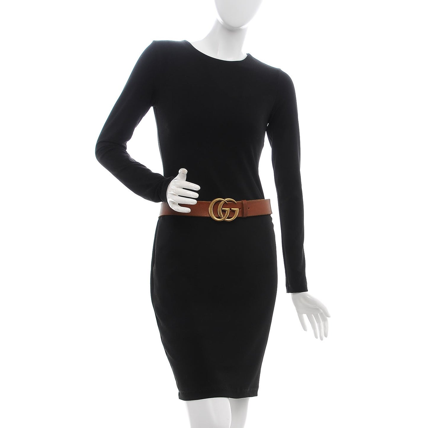 Faded Calfskin Double G 40mm Belt 90 36 Cuir