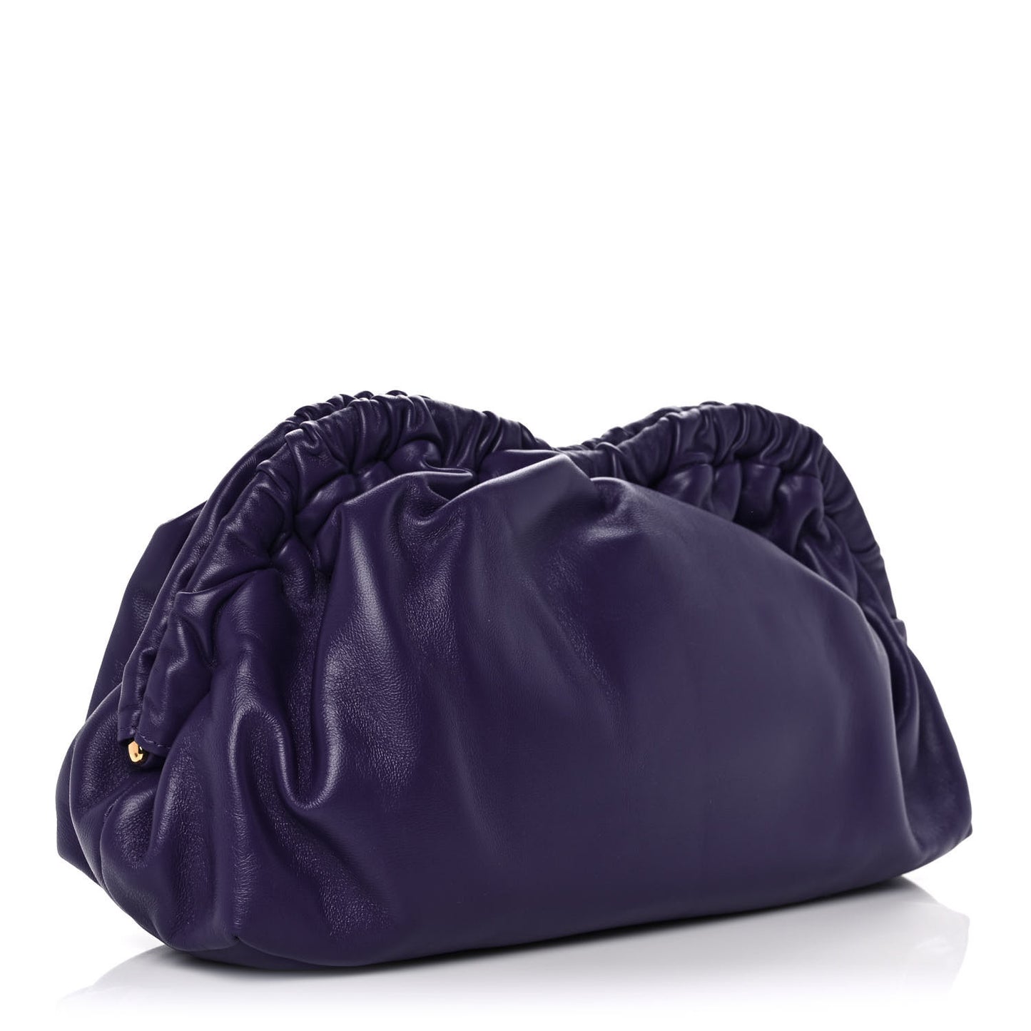 Lambskin Cloud Clutch Viola