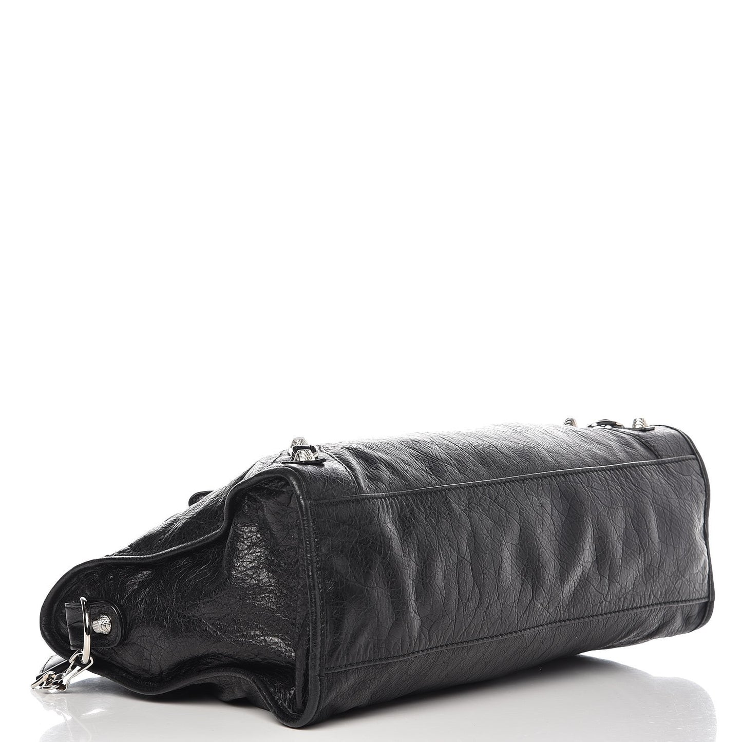 Agneau Giant 12 Silver Hardware City Black