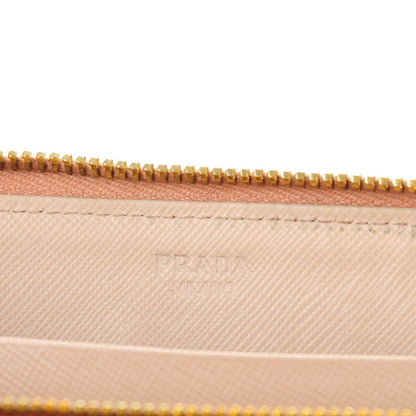 Prada Saffiano Metal Zip Around Wallet Cammeo 6 of 8