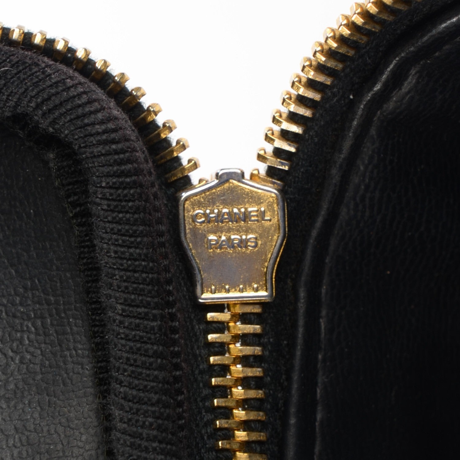 Chanel Patent Vanity Cosmetic Case Black 7 of 7