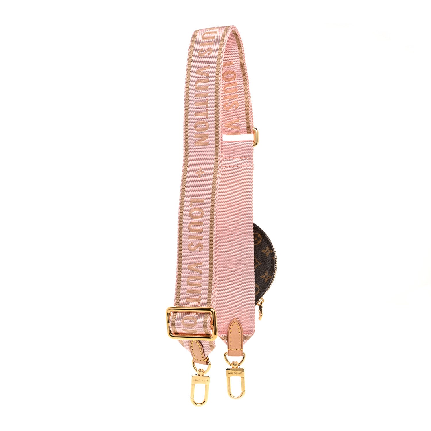Louis Vuitton Monogram Multi Pochette Accessories Bandouliere Shoulder Strap Rose Clair 2 of 5