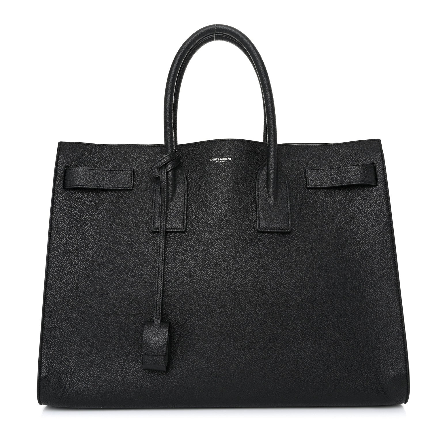 Saint Laurent Calfskin Large Sac de Jour Carryall Black 1 of 12