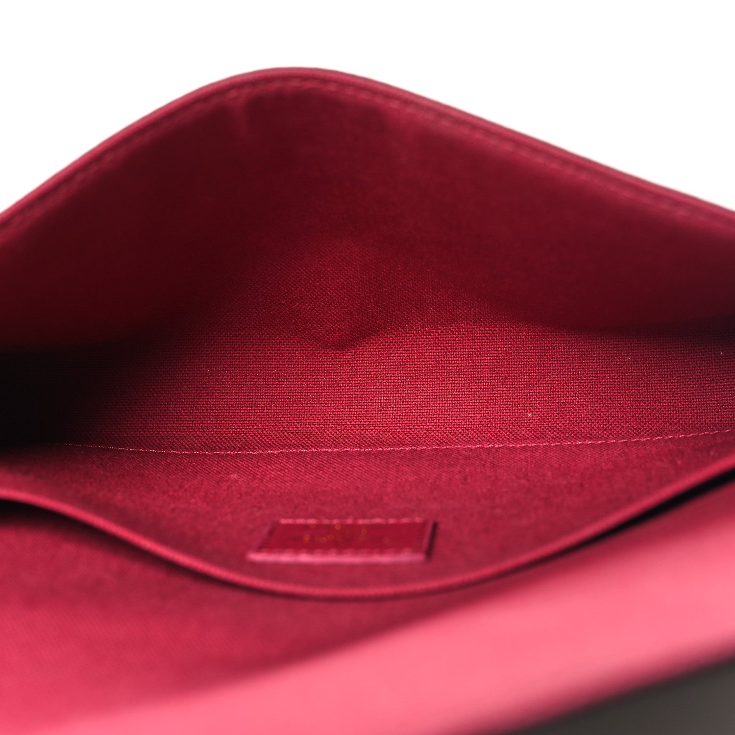 Louis Vuitton Monogram Pochette Felicie Chain Wallet Fuchsia 6 of 11