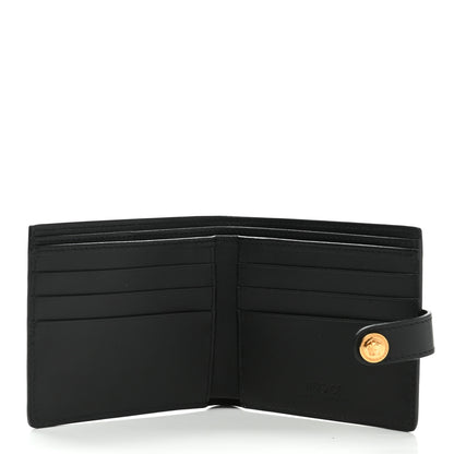 Versace Vitello Medusa Bi-Fold Wallet Black 5 of 6