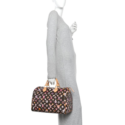 Louis Vuitton Watercolor Aquarelle Speedy 35 Brown 2 of 12