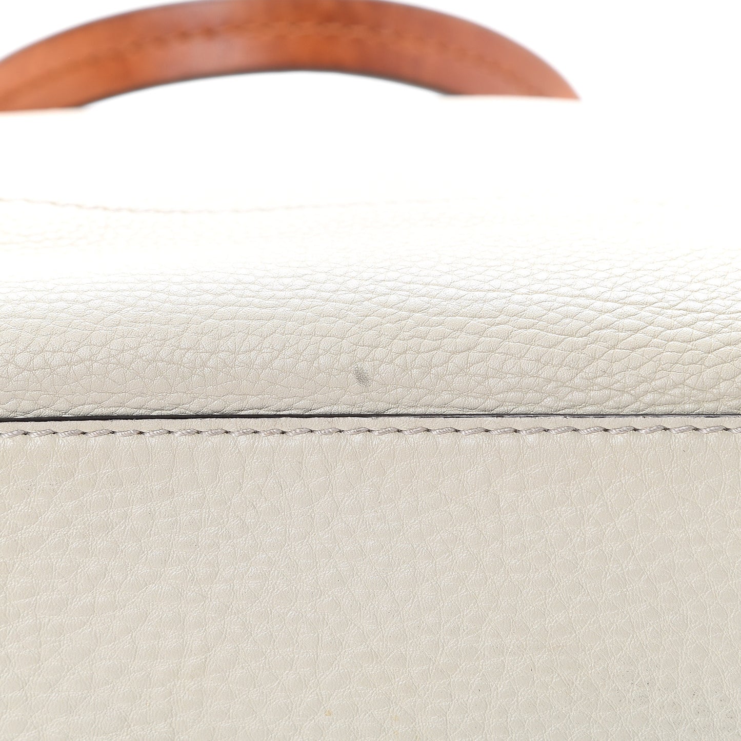 Calfskin Medium Madison Tote Natural