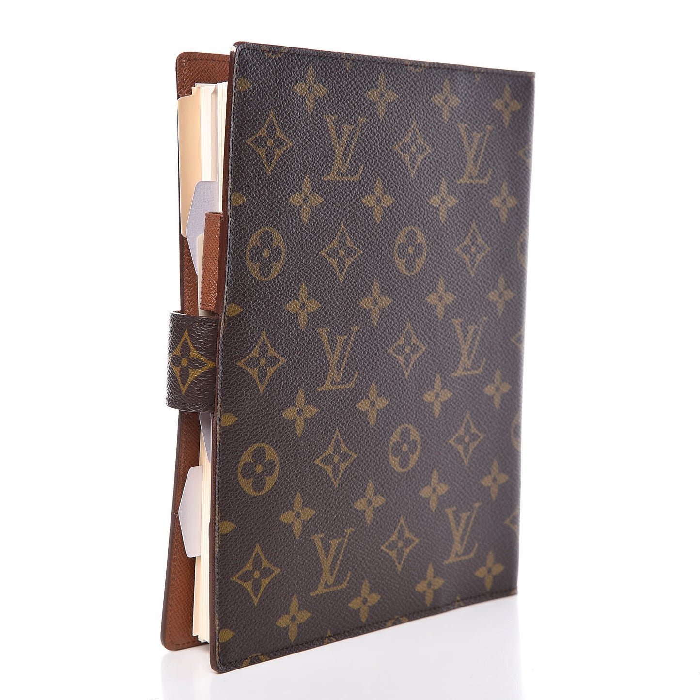 Monogram Large Ring Agenda Cover