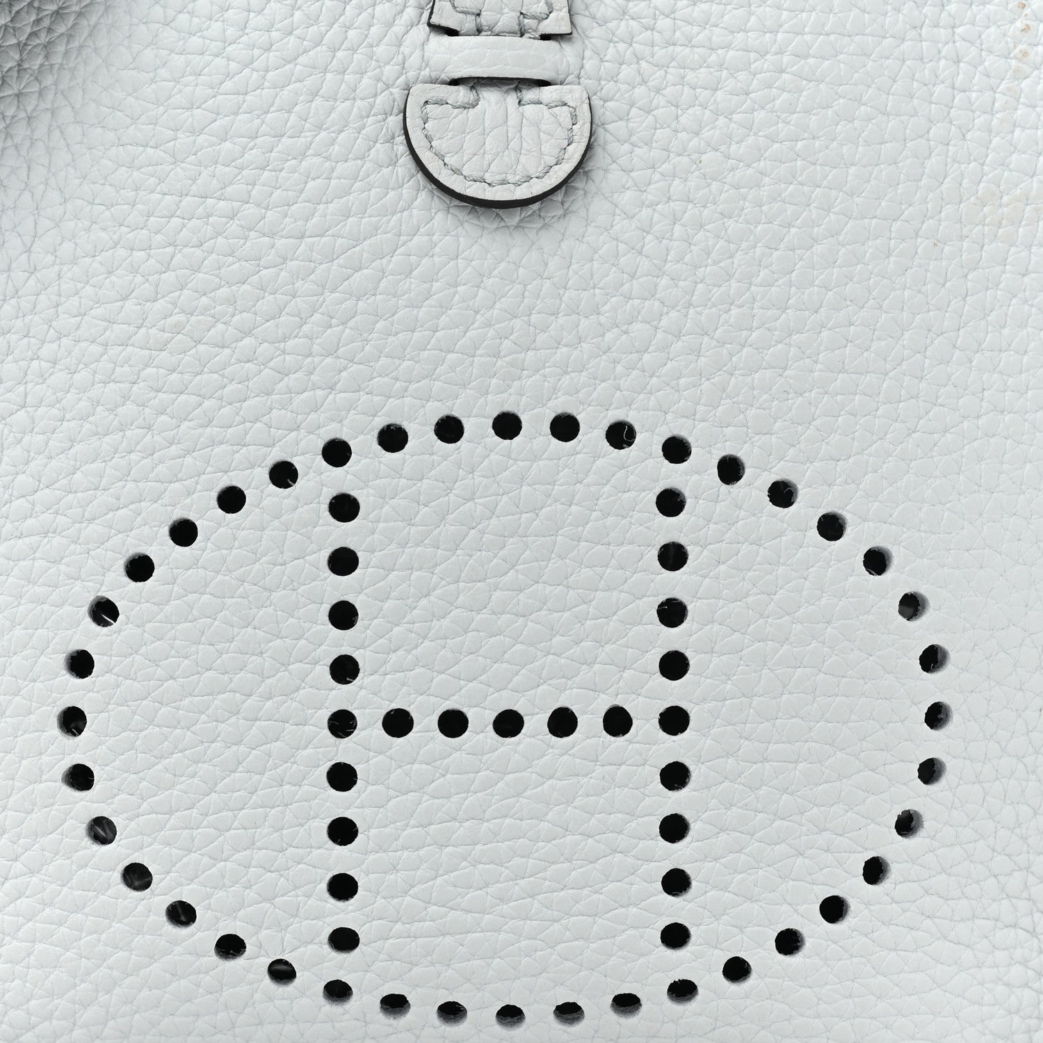 Hermes Taurillon Clemence Amazone Evelyne TPM Bleu Pale Indigo 7 of 12