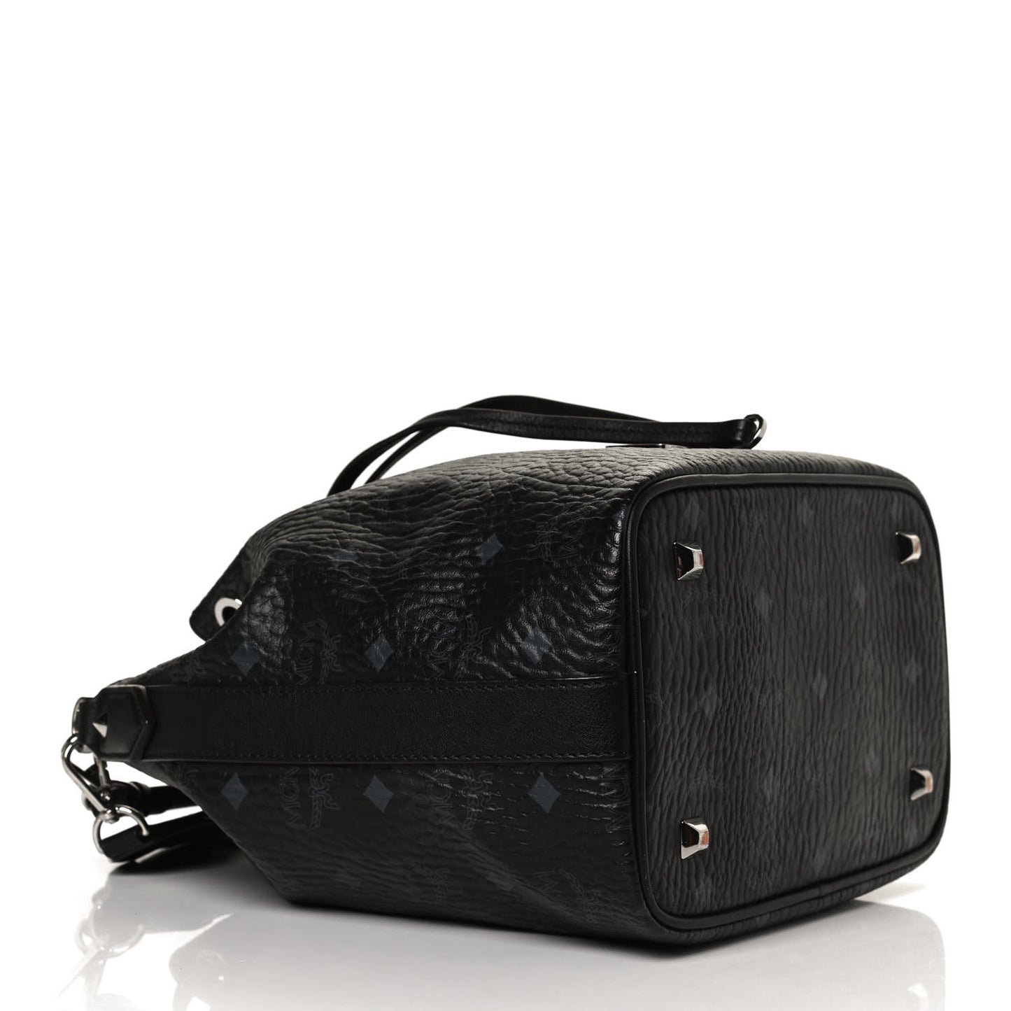 Visetos Small Essential Drawstring Bucket Bag Black