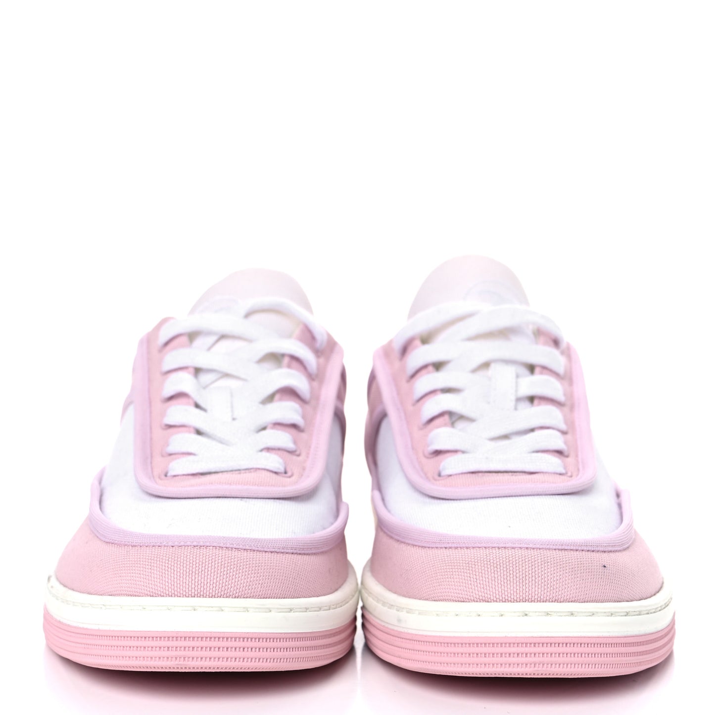 Fabric Womens Logo Sneakers 39 Light Pink