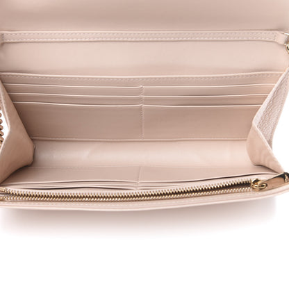 Christian Dior Grained Calfskin Diorama Croisiere Chain Wallet Rose Poudre 5 of 10