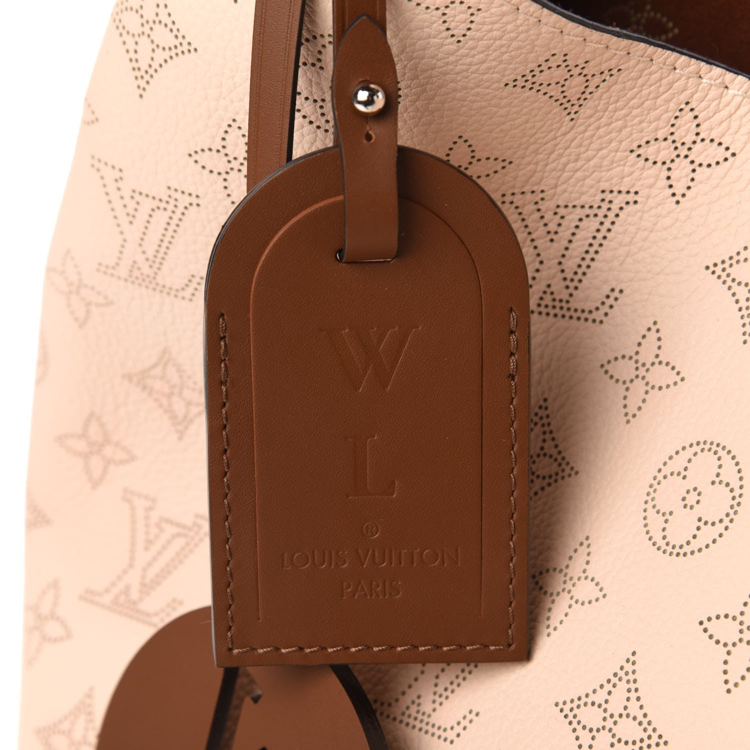 Louis Vuitton Mahina Carmel Hobo Creme 10 of 10