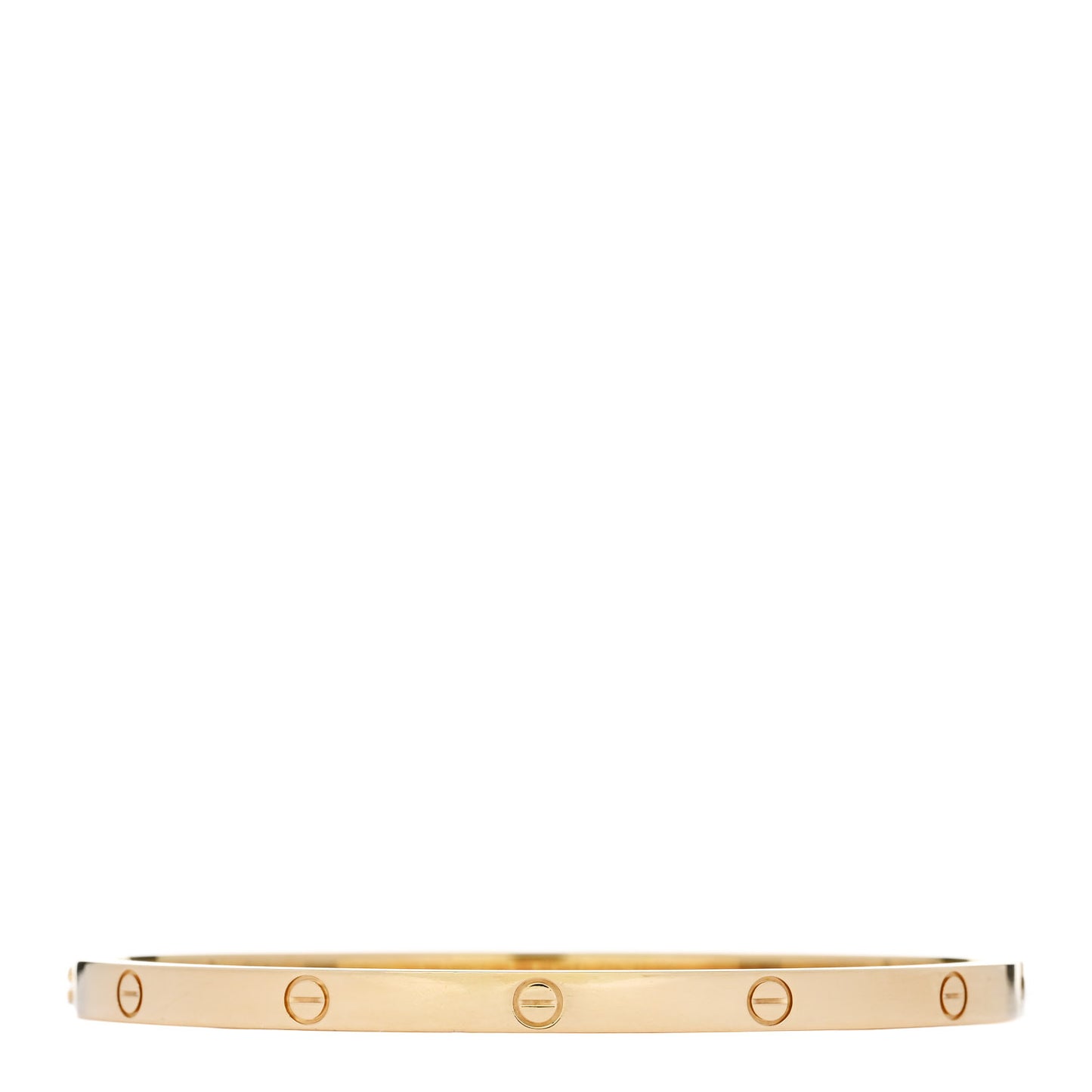 18K Yellow Gold Small LOVE Bracelet 16