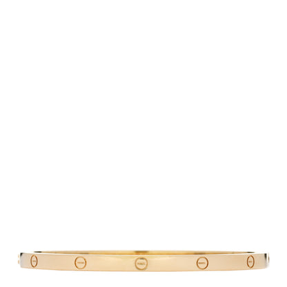 Cartier 18K Yellow Gold Small LOVE Bracelet 16 2 of 8
