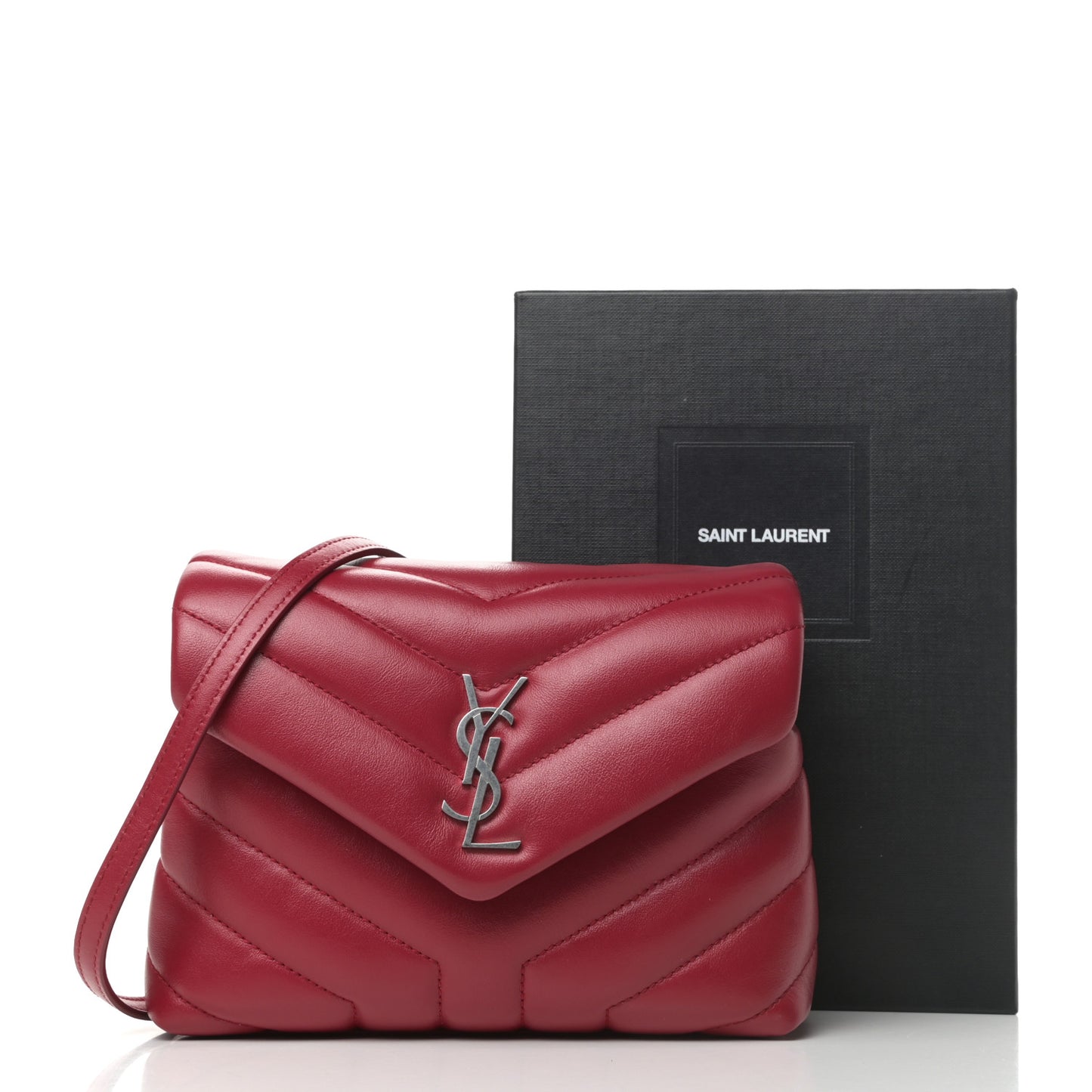 Calfskin Y Quilted Monogram Toy Loulou Crossbody Bag New Lipstick