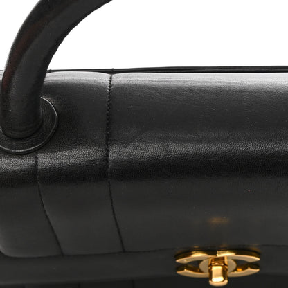 Chanel Lambskin Vertical Quilted Kelly Flap Bag Black 11 of 13