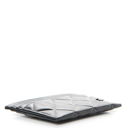Chanel Lambskin Quilted Card Holder Black 4 of 8