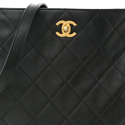 Chanel Calfskin Quilted Framing Chain Hobo Black 8 of 10