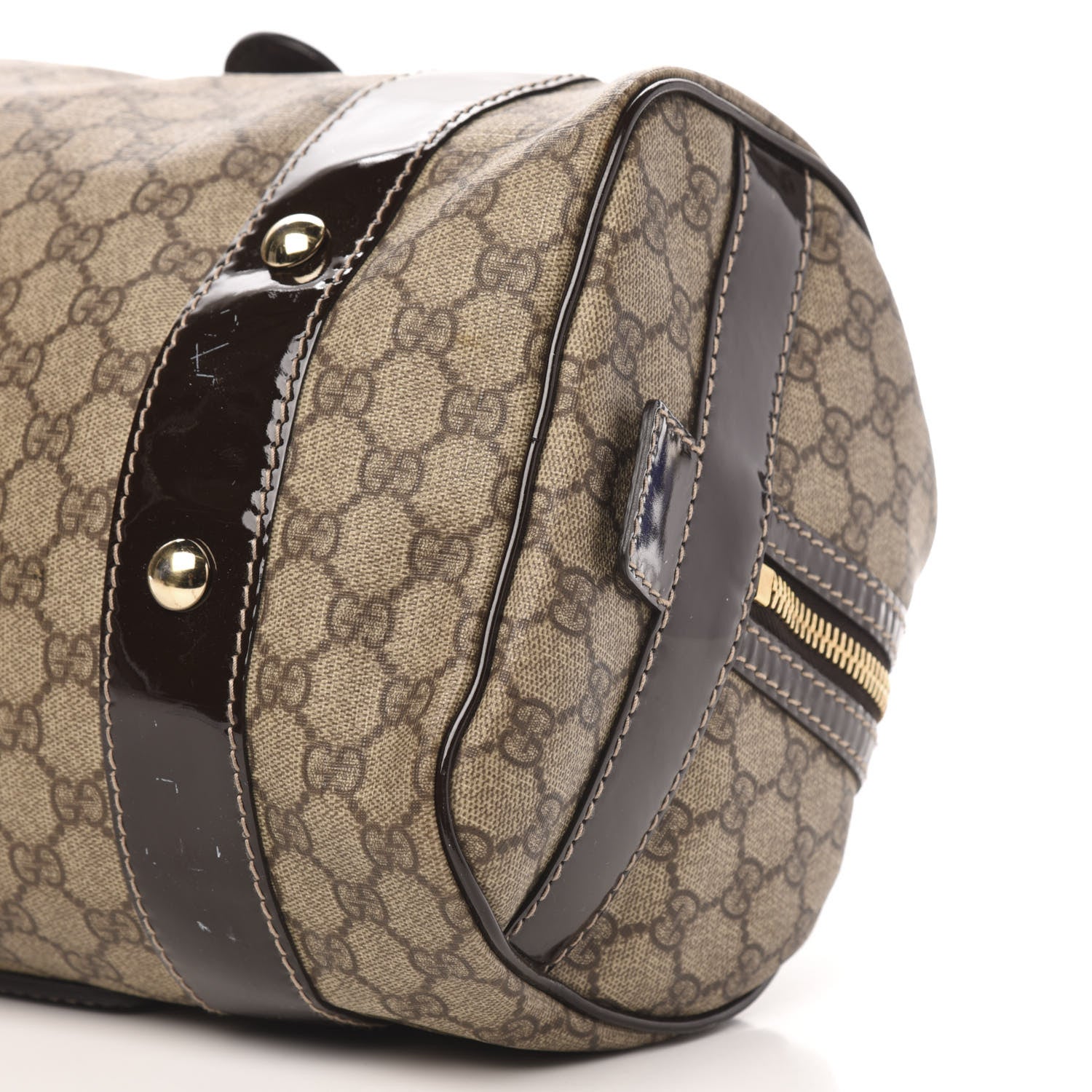 Gucci GG Plus Boston Vanity Bag Brown 11 of 15