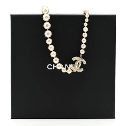 Chanel Pearl CC 100th Anniversary Necklace Light Gold 6 of 6