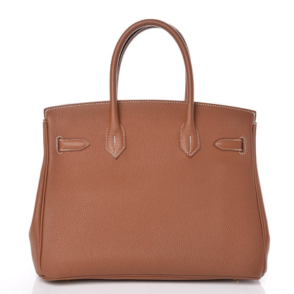 Hermes Togo Birkin 30 Gold 4 of 39