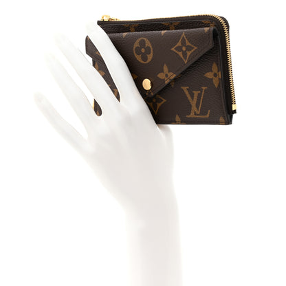 Louis Vuitton Monogram Recto Verso Card Holder Black 2 of 6