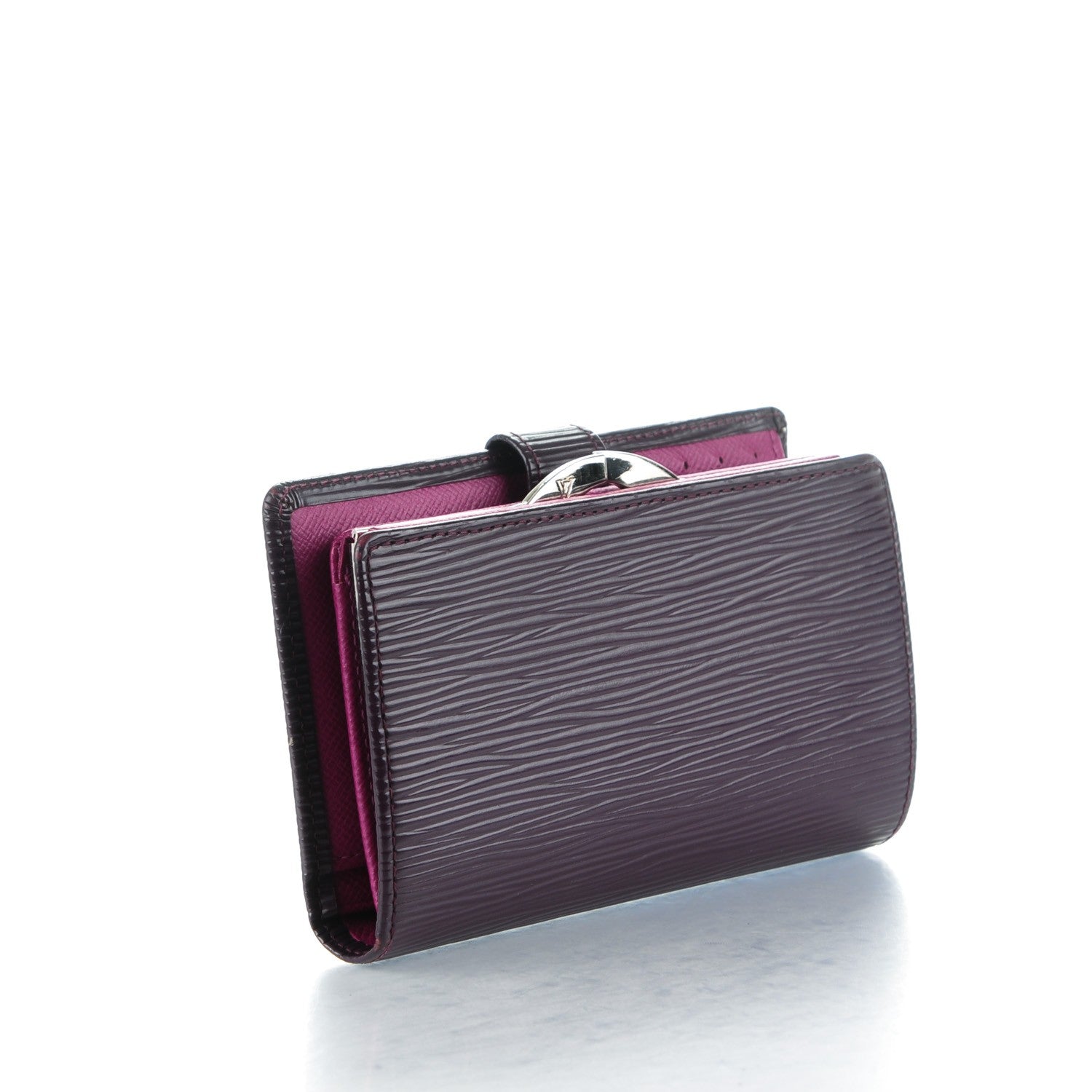 Louis Vuitton Epi French Purse Wallet Cassis 3 of 8