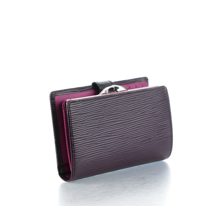 Louis Vuitton Epi French Purse Wallet Cassis 3 of 8