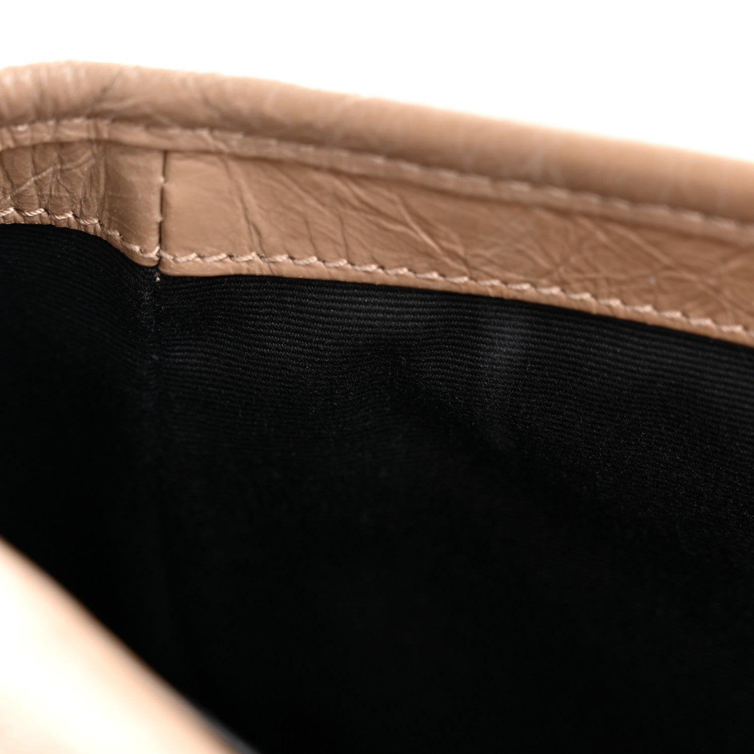 Saint Laurent Crinkled Calfskin Matelasse Monogram Baby Niki Chain Satchel Light Taupe 11 of 13