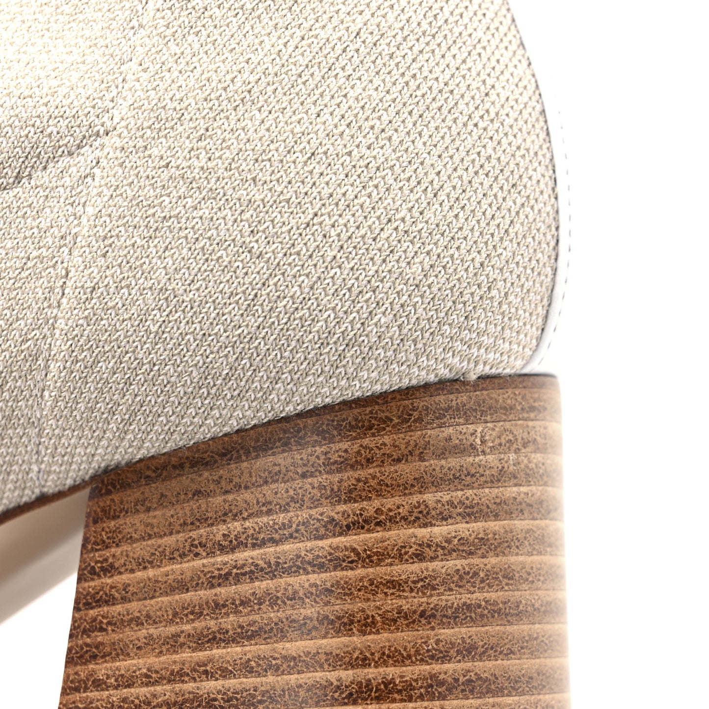 Knit Calfskin Volver 60 Ankle Boots 37.5 Nocciola