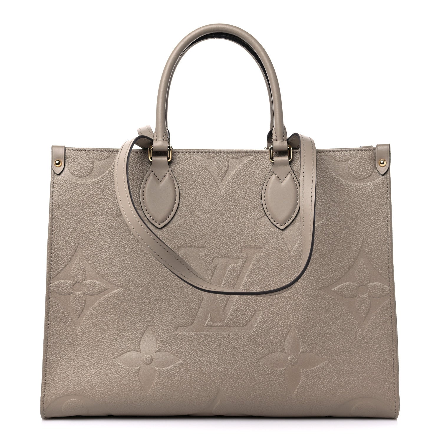 Louis Vuitton Empreinte Monogram Giant Onthego MM Tourterelle 1 of 8
