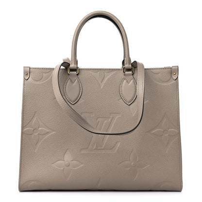 Louis Vuitton Empreinte Monogram Giant Onthego MM Tourterelle 1 of 8
